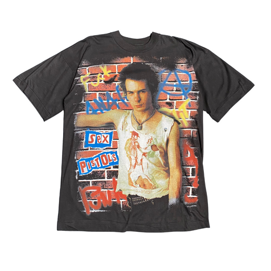 Sex Pistols 90's Sid Vicious Brick Wall Tee (2)