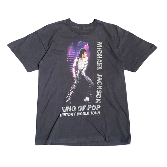 Michael Jackson 1996 King Of Pop History World Tour Tee