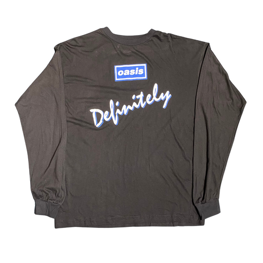 Oasis 1994 Definitely Maybe Promo Long Sleeve Tee