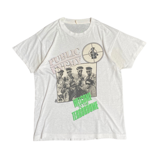 Public Enemy 1990 Welcome To The Terrordome Tee