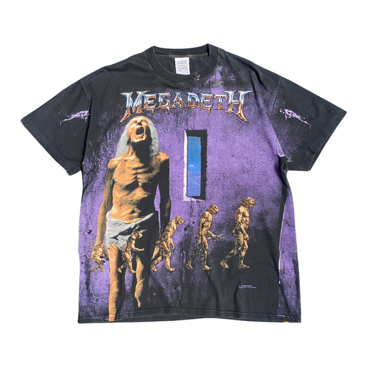 Megadeth 1992 Countdown To Extinction AOP Tee