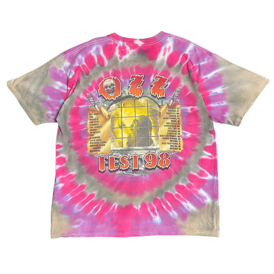 Ozzfest 1998 Tie Dye Tee