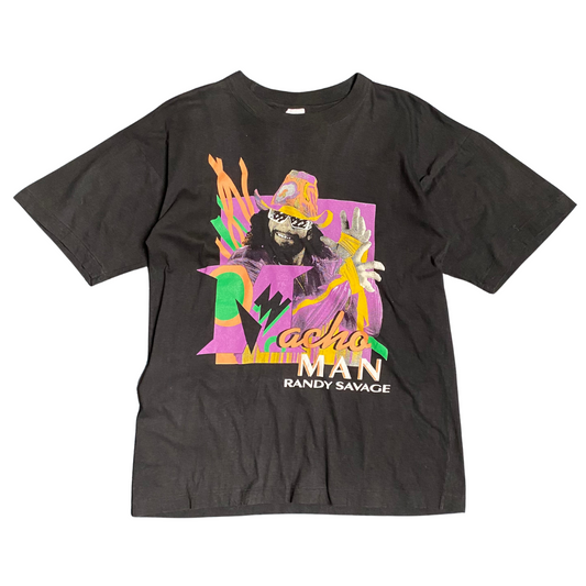 Randy Savage 90's Macho Man WWE Tee