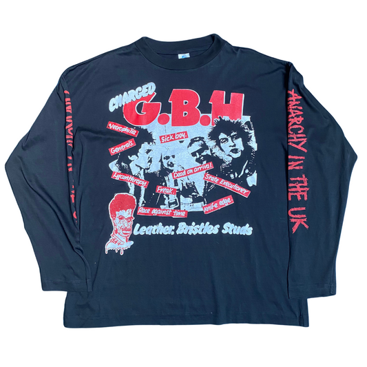 G.B.H. 90's Anarchy In The UK Longsleeved Tee