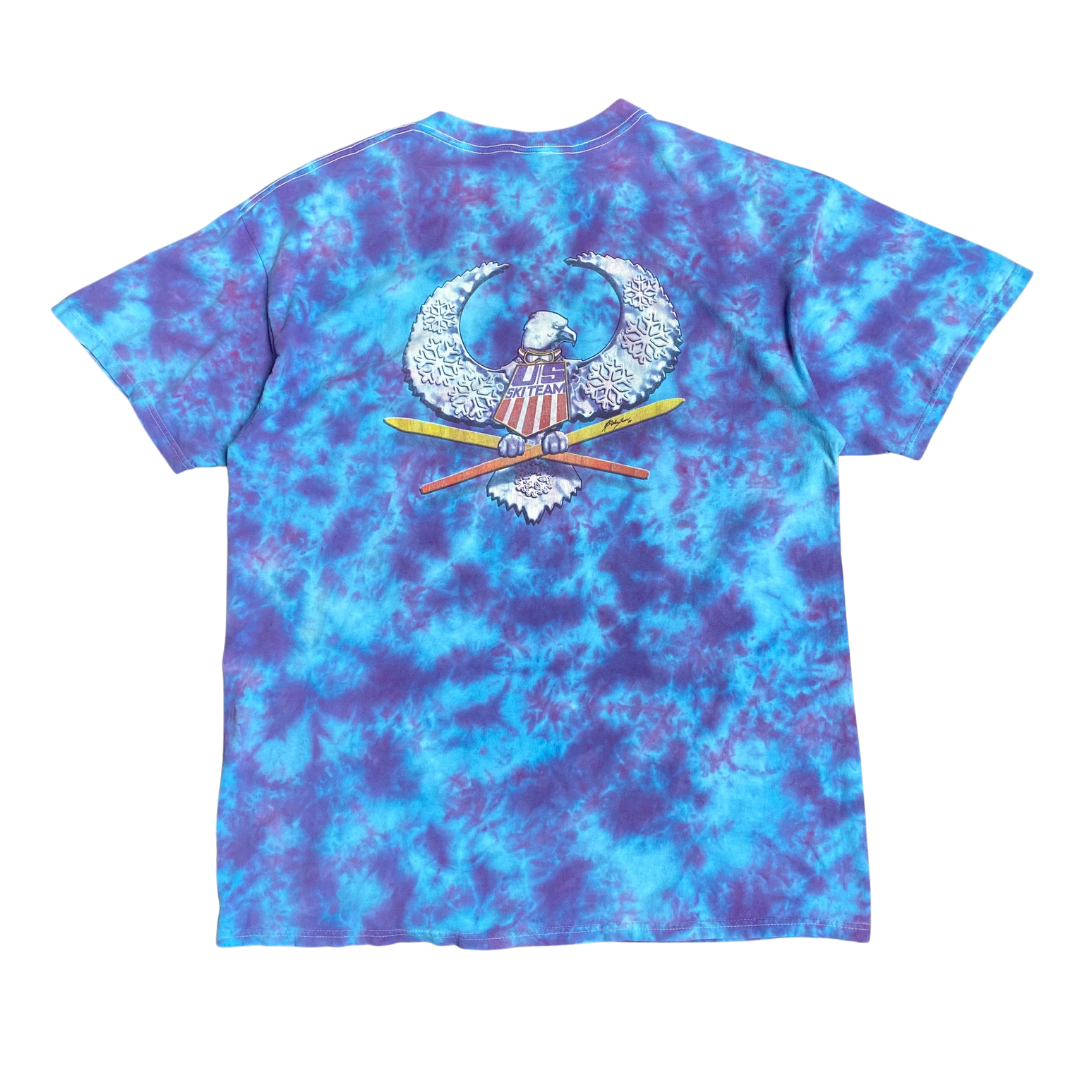 Grateful Dead 1994 US Ski Team Tie Dye Tee