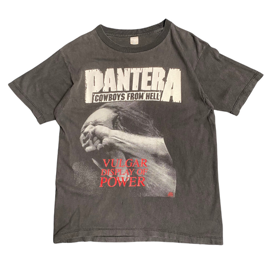 Pantera 1992 Cowboys From Hell Vulgur Display Of Power Tee