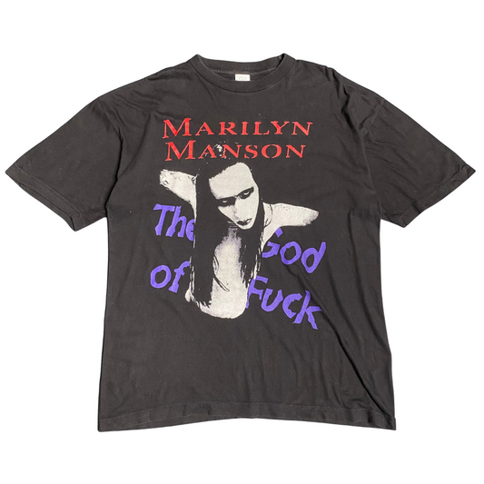 Marilyn Manson 90's The God Of Fuck Tee