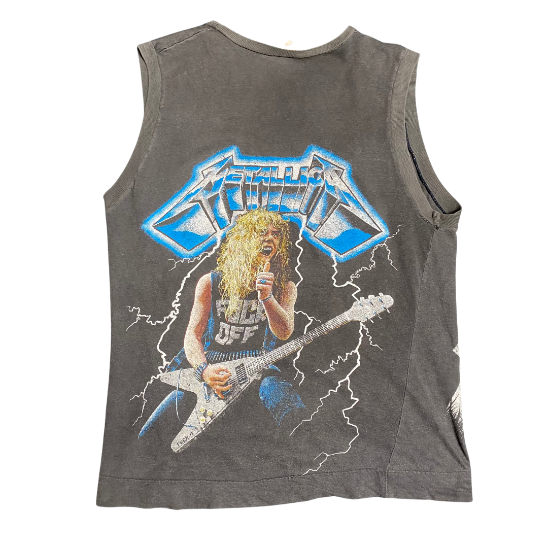 Metallica 80's Master Of Puppets Sleeveless Tee