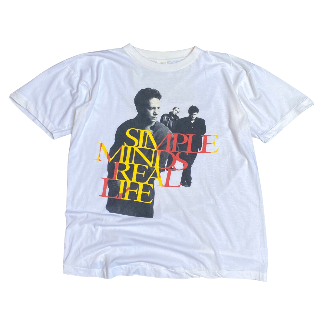 Simple Minds 1991 Real Life Tee