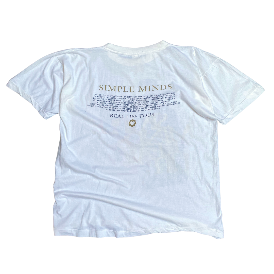 Simple Minds 1991 Real Life Tee