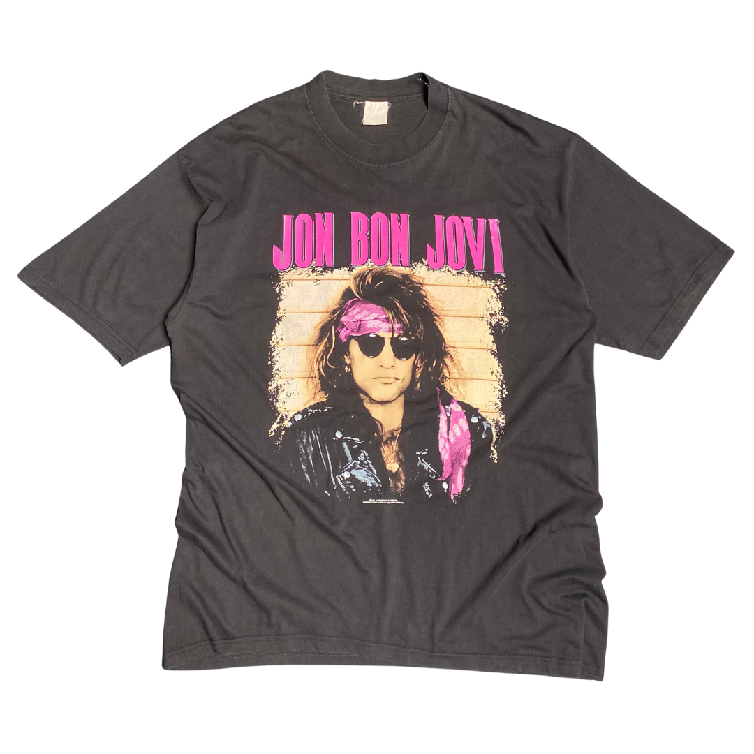 Jon Bon Jovi 1991 Blaze Of Glory Tee