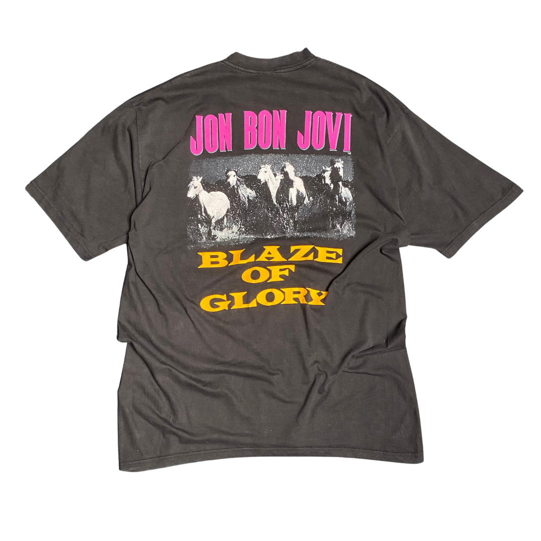 Jon Bon Jovi 1991 Blaze Of Glory Tee