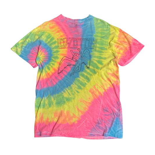 Led Zeppelin 80's/90's Swan Song Tie Dye Tee