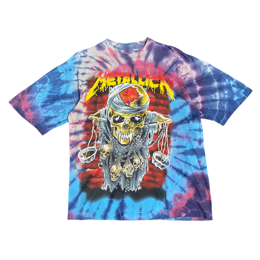 Metallica 90's Doris Pushead Tie Dye Tee