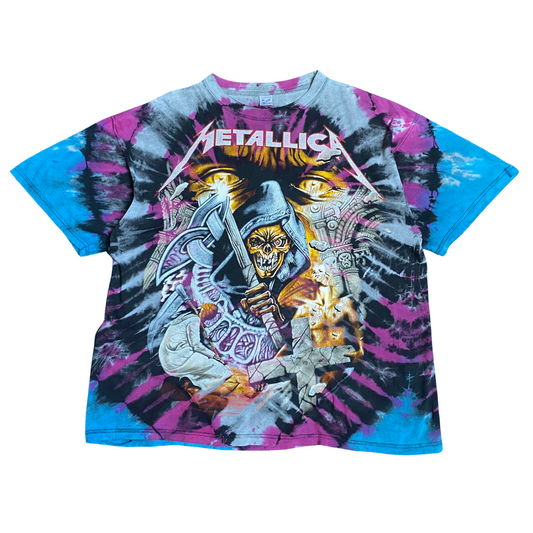 Metallica 90's Tie Dye Tee