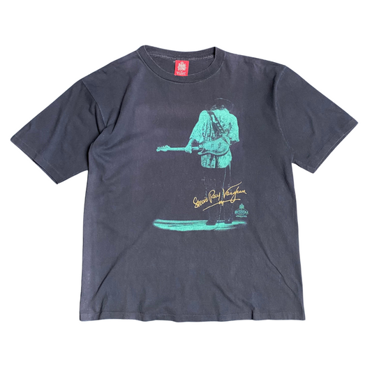 Stevie Ray Vaughan 1991 Embroidered Signature Tee