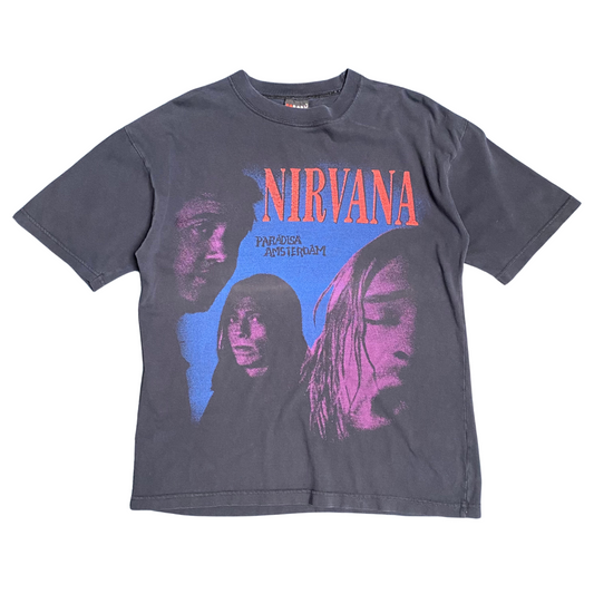 Nirvana 90's Paradiso Amsterdam Concert Tee