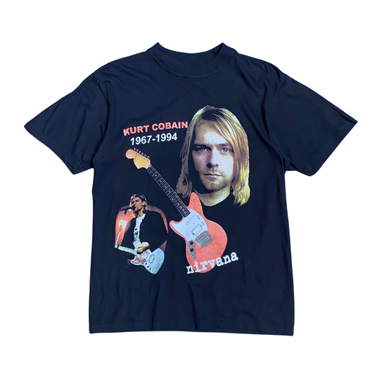 Kurt Cobain 90's Nirvana Fender Jag-Stang RW FR Tee