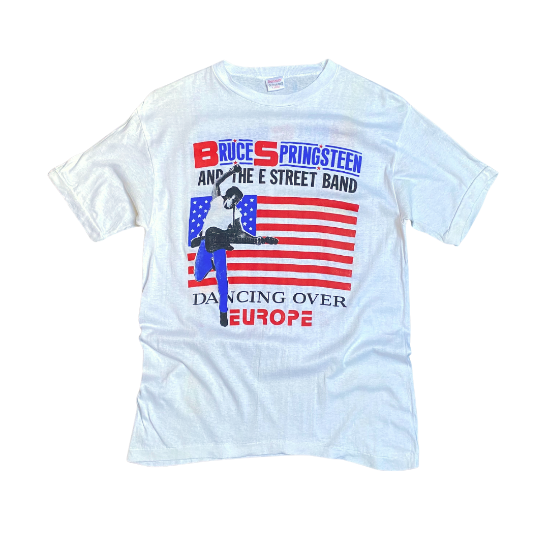 Bruce Springsteen And The E Street Band 1984 Dancing Over Europe Tee