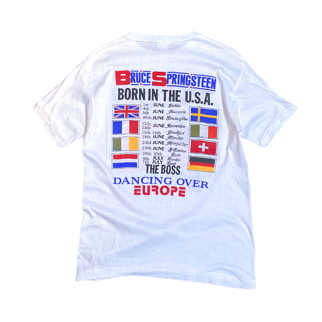 Bruce Springsteen And The E Street Band 1984 Dancing Over Europe Tee