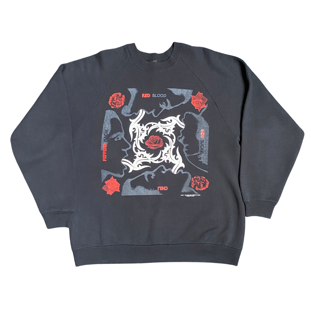 Red Hot Chili Peppers 1991 Blood Sugar Sex Magik Raglan Sweater