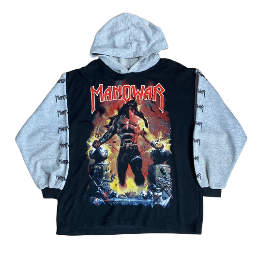 Manowar 90's Louder Than Hell Empire Hoodie