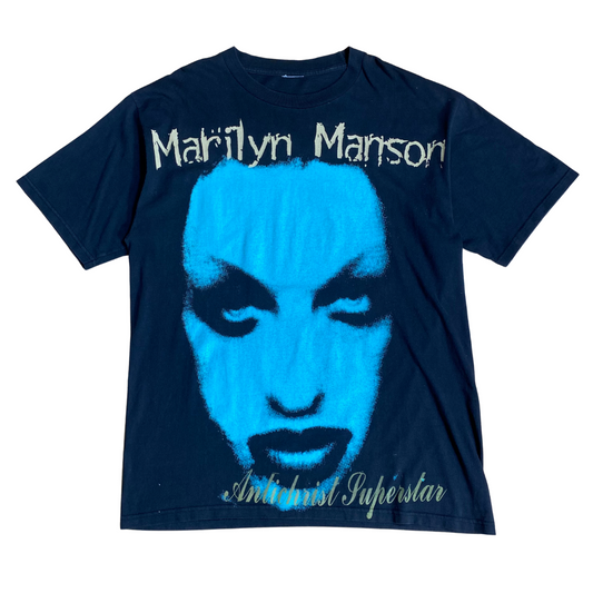 Marilyn Manson 1996 Antichrist Superstar All Over Print Tee