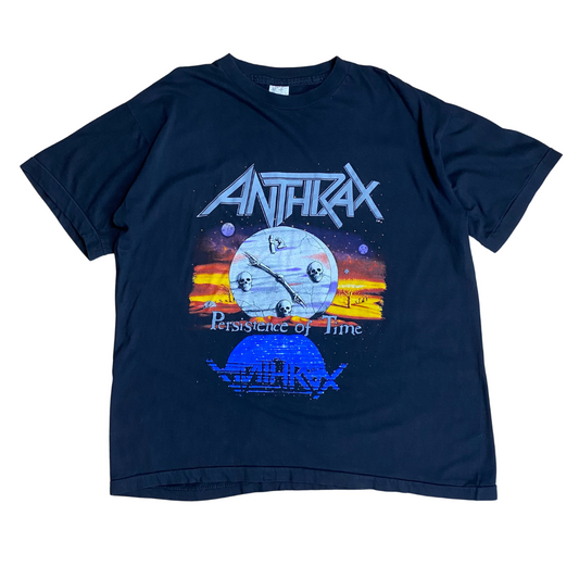 Anthrax 1990 Persistance Of Time Tee