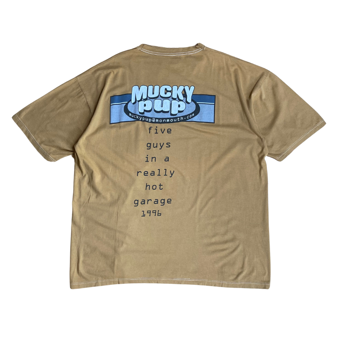 Mucky Pup 1996 Five Guys In A Really Hot Garage Tee