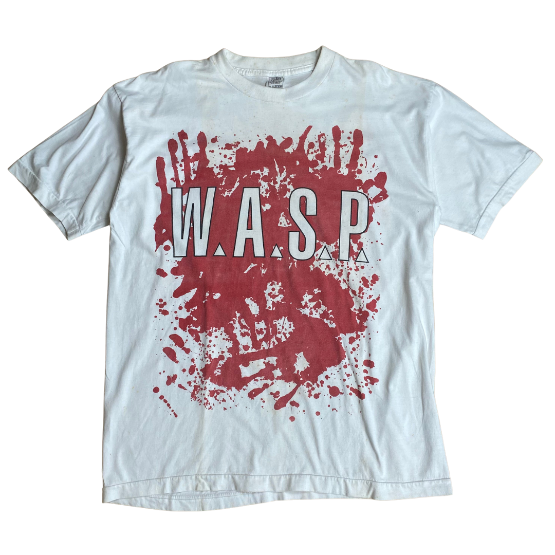 W.A.S.P. 1992 I Met Chainsaw Charlie Tee