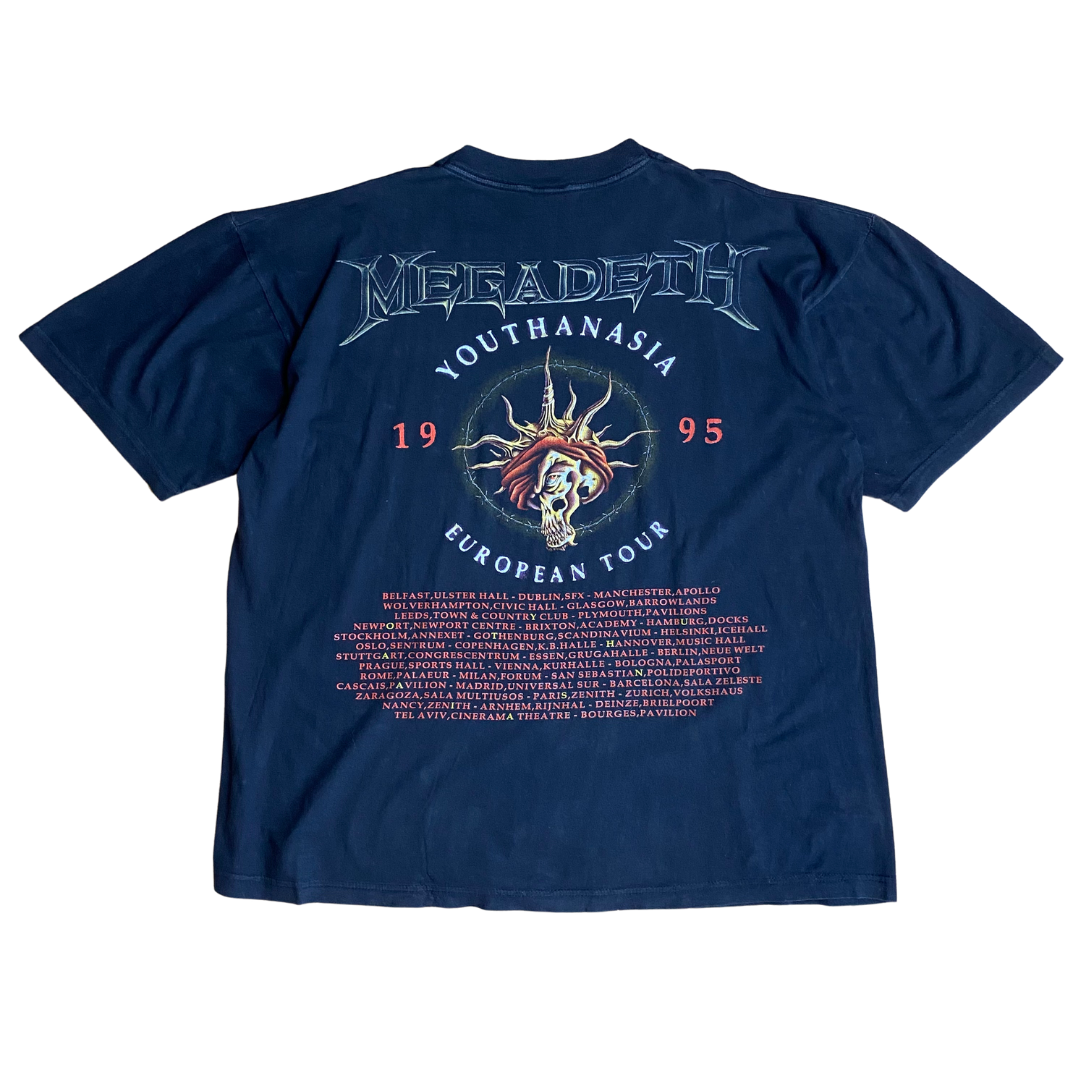 Megadeth 1995 Youthanasia Tee