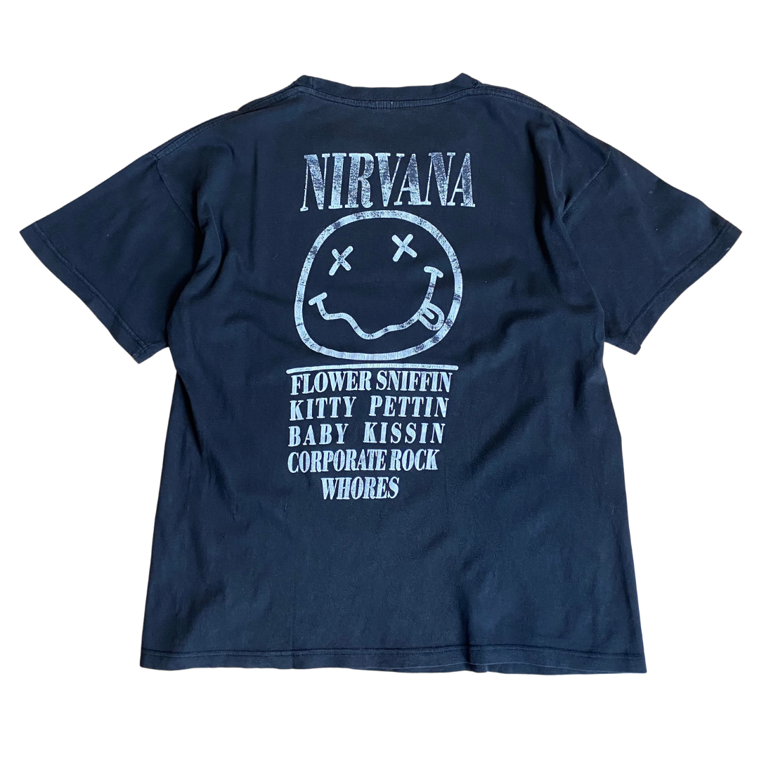 Nirvana 1998 Flower Sniffin Tee