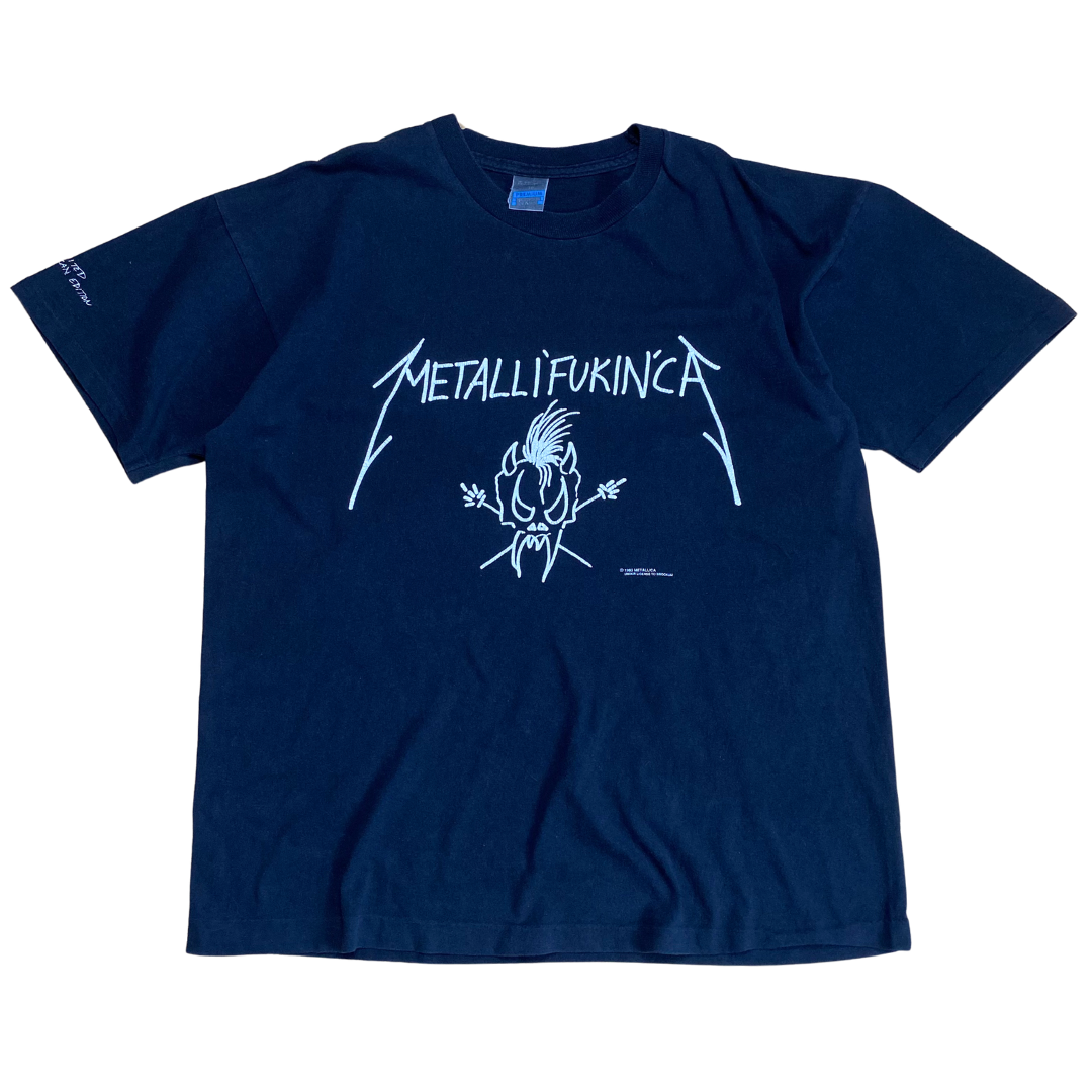 Metallica 1993 Metallican Metalli'Fukin'Ca Tee