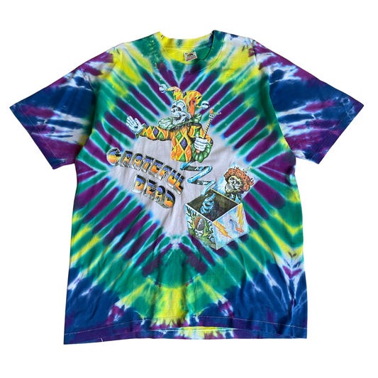 Grateful Dead 1993 Jack In The Box Tie Dye Tee