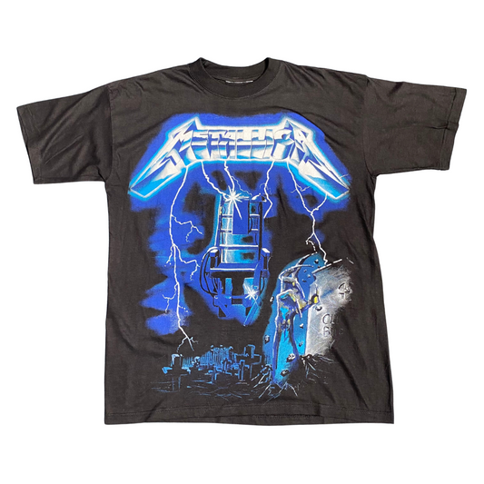 Metallica 90's Ride The Lightning Bootleg Tee