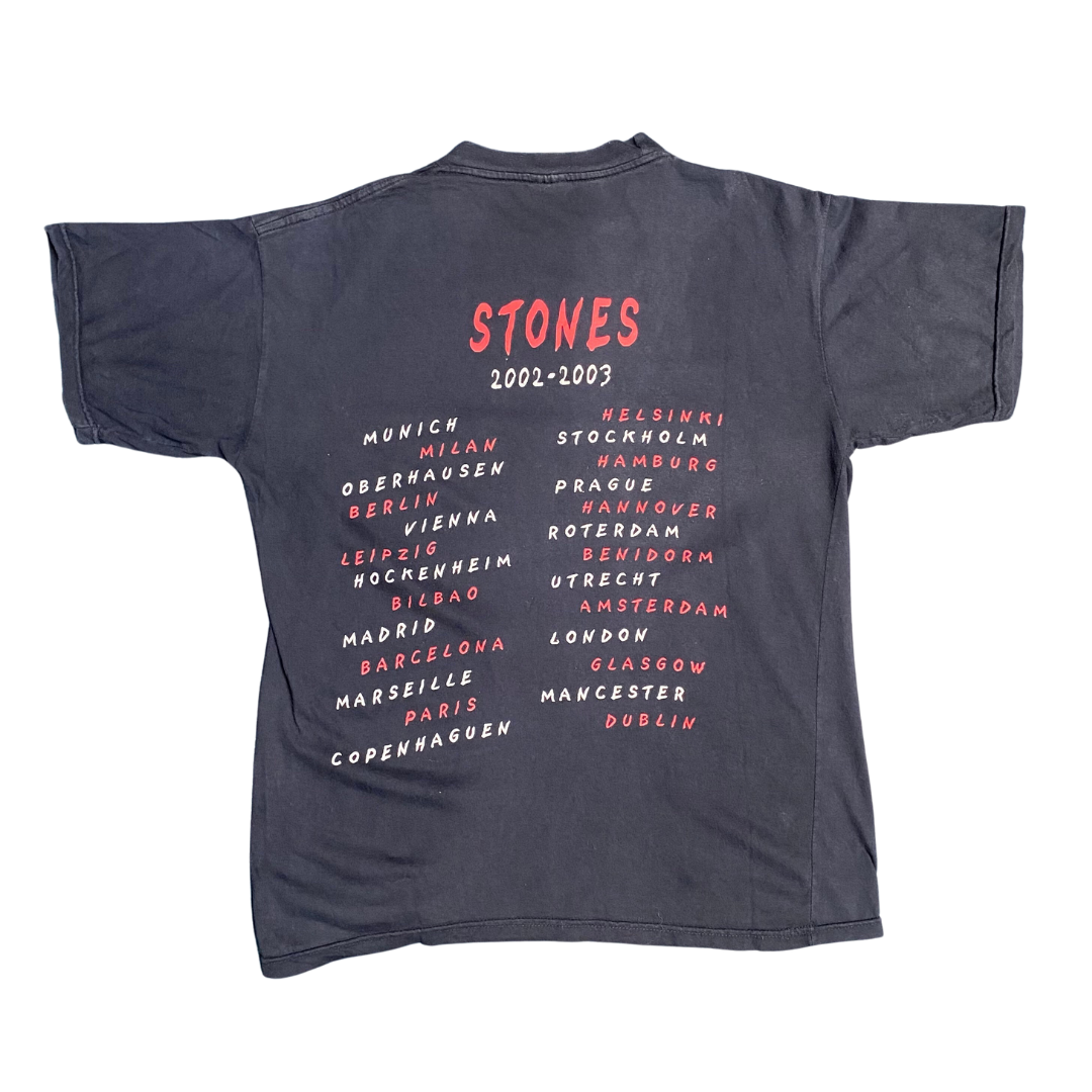 Rolling Stones 2002 Europe Tour Tee