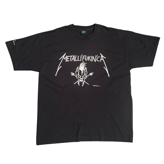 Metallica 1993 Metallican Special Edition Nowhere Else To Roam Metalli'Fukin'Ca Tee