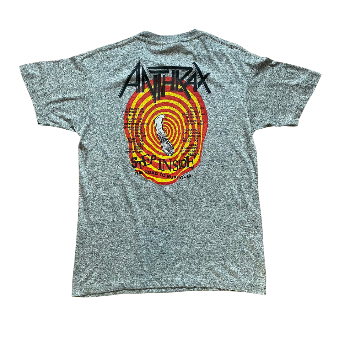 Anthrax 1988 Step Inside The Road To Euphoria Tee