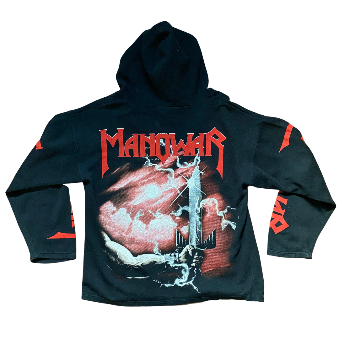 Manowar 90's Kings Of Metal AOP Hoodie