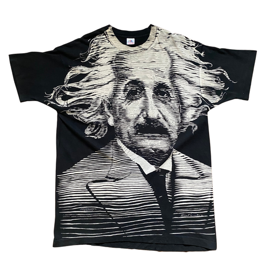 Albert Einstein 90's AOP Tee