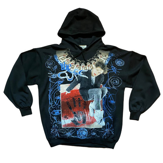 The Cure 90's Wish Tour Bootleg Hoodie