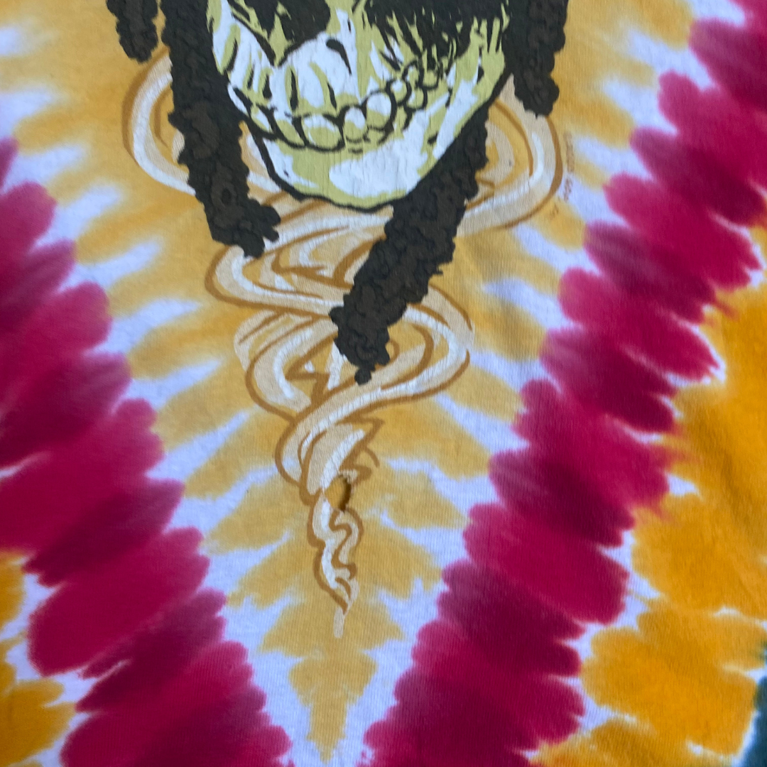 Grateful Dead 2003 Rasta Tie-Dye Tee