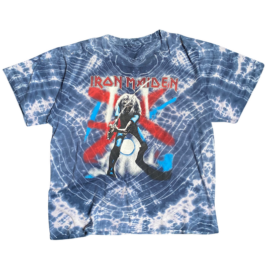 Iron Maiden 1990 Samurai Tie Dye Tee