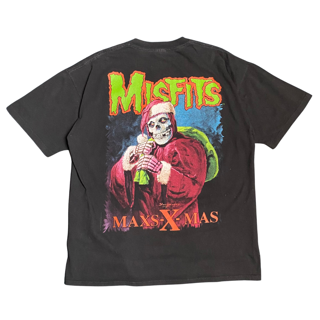 Misfits 1996 Maxs-X-Mas Signed Tee