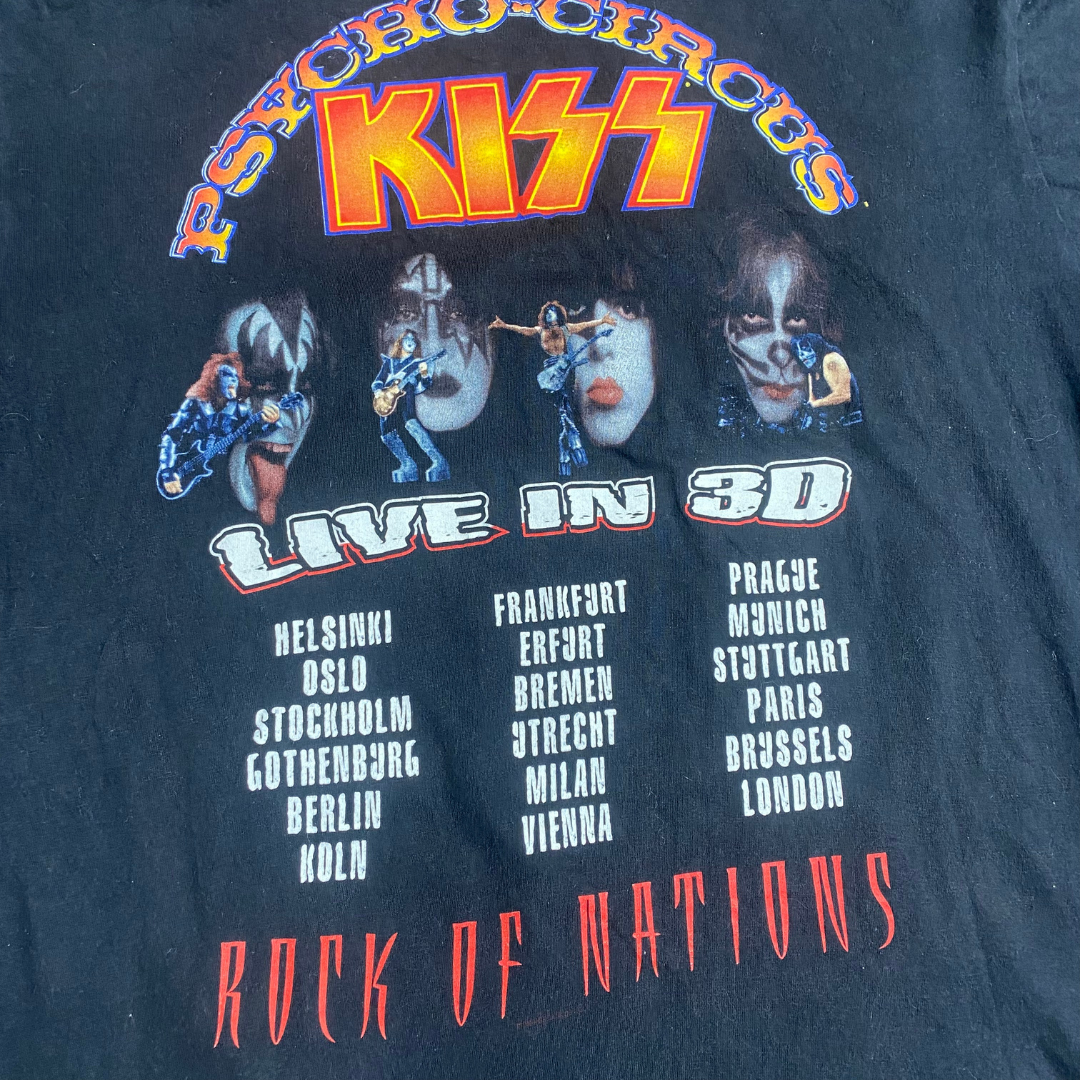 Kiss 1999 Psycho-Circus Live In 3D Tee