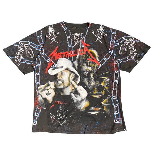 Metallica 90's Fuckin'ca All Over Print Tee