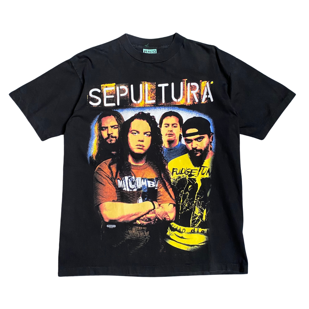 Sepultura 90's Chaos A.D. Bootleg Tee