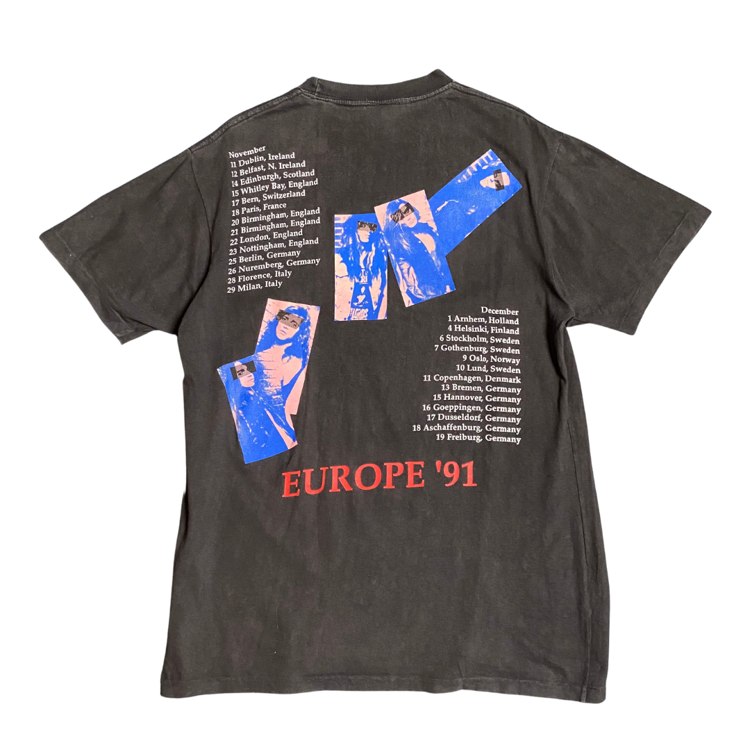 Skid Row 1991 European Tour Tee