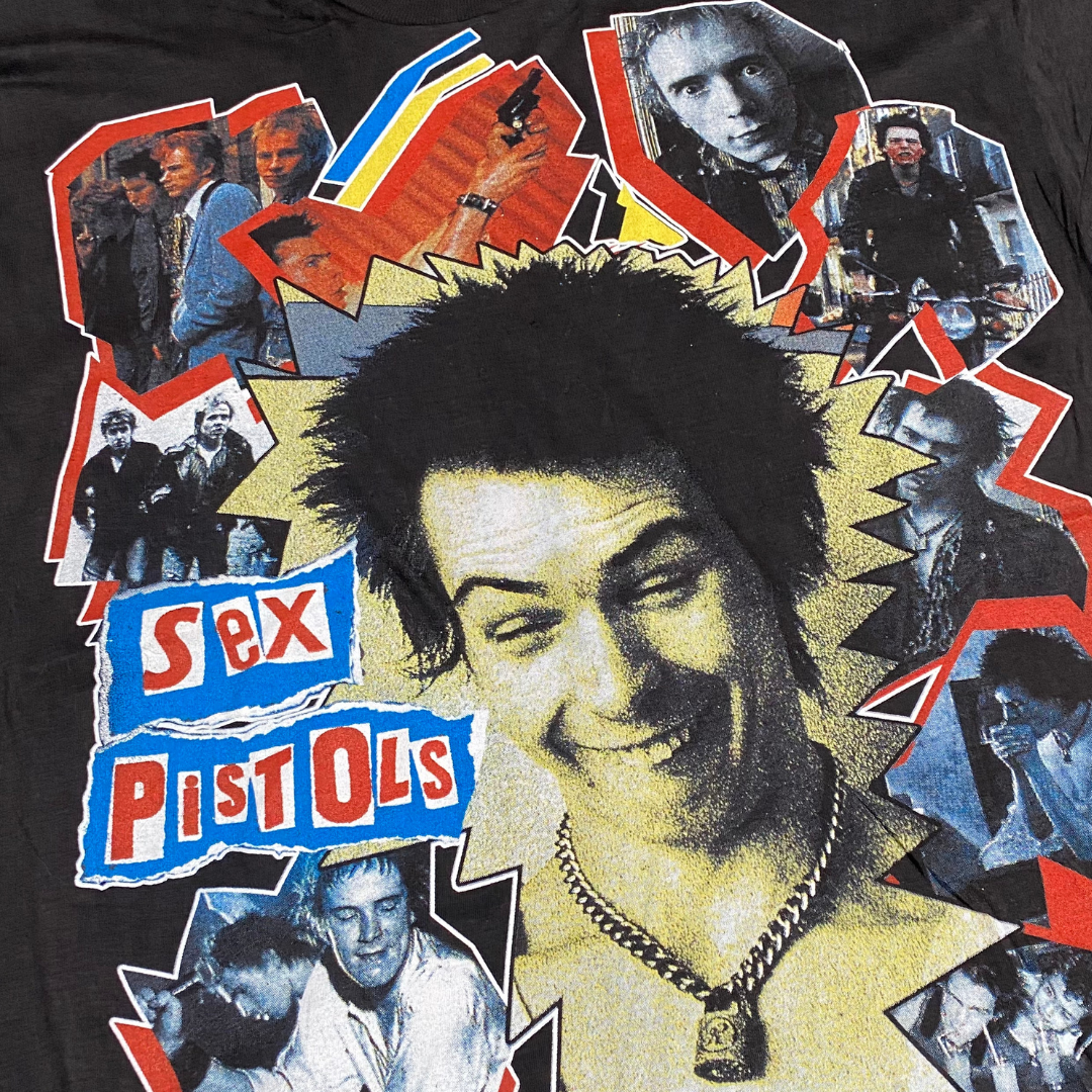 Sex Pistols 90's Sid Vicious European Bootleg Tee